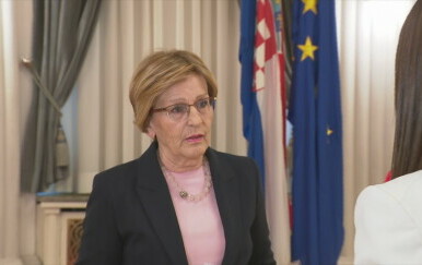 Vesna Fabijančić Križanić, DIP i Valentina Baus, reporterka Dnevnika Nove TV - 2