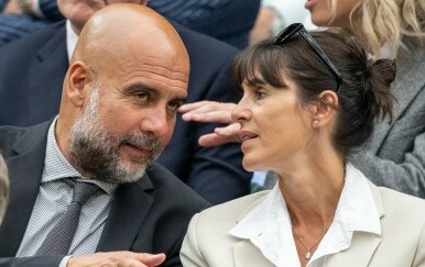 Pep Guardiola i Cristina Serre