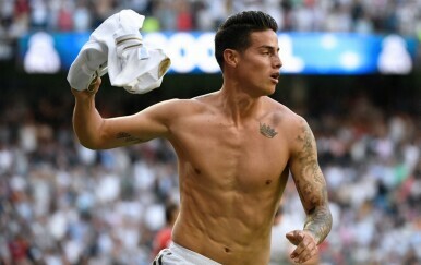 James Rodriguez u dresu Real Madrida