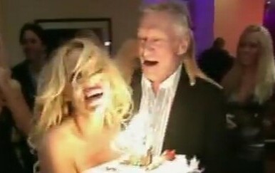 Pamela Anderson, Hugh Hefner