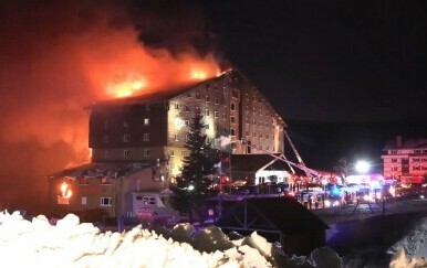 Požar u hotelu na skijalištu u Turskoj