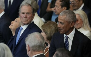 George Bush i Barack Obama na inauguraciji Donalda Trumpa