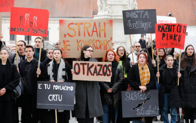 Prosvjed studenata zbog profesora Domagoja Mrkonjića - 16