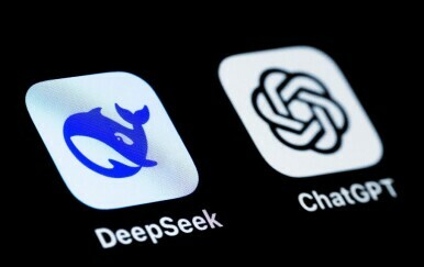 Aplikacije DeepSeek i ChatGPT