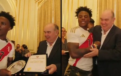 Youtuber IShowSpeed u posjetu Peruu i susretu s gradonačelnikom Lime