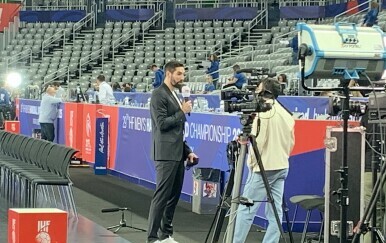 Nikola Karabatić u Areni Zagreb