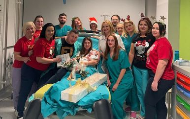 Marko Škugor postao otac točno u ponoć, Rijeka dobila prvu bebu minutu kasnije