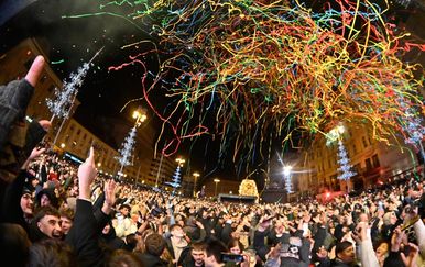 Pogledajte kako je izgledao doček 2026. u Zagrebu