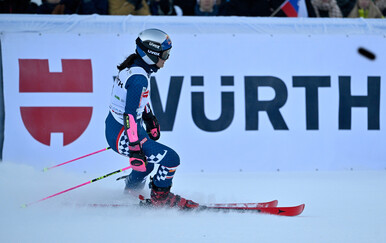 Ljutić pokvarila plasman u drugoj vožnji veleslaloma u Kranjskoj Gori