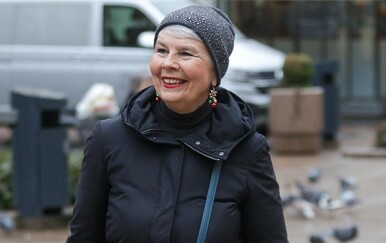 Jadranka Kosor snimljena na zagrebačkoj špici