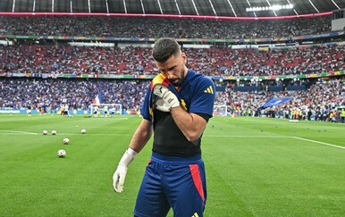 Golčina Rubena Garcie iz slobodnjaka na utakmici Osasuna - Athletic Bilbao