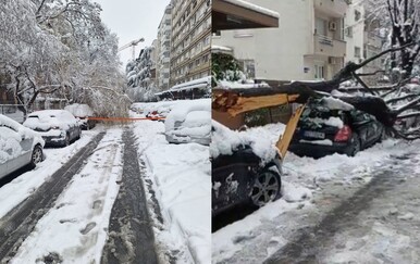 Srbija: Snijeg donio poteškoće u prometu, kasne letovi, tisuće ljudi bez struje