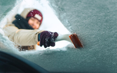 Zbog snijega na automobilu policija vas možete kazniti sa 130 eura kazne