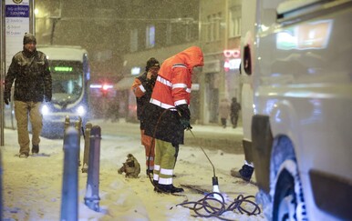 FOTO Kolaps zbog snijega u Zagrebu