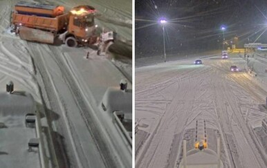 Snijeg izazvao kaos: Zatvoren dio autoceste za sav promet, u dijelu Hrvatske očekuje se još jedna opasna pojava