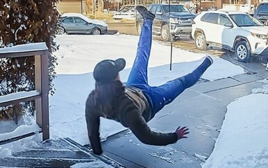 Oprez, sklisko! Čuvajte se poledice da ne biste završili poput njih