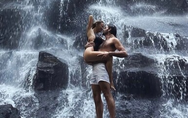 Maja Šuput i Šime Elez na odmoru u Indoneziji