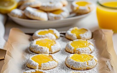 Punjeni raspucanci: Recept za omiljene kolačiće s kremom od limuna