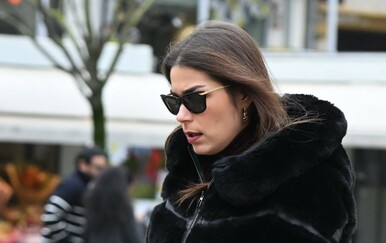 Zagreb špica: Tajice s efektom kože u zimskom street style izdanju