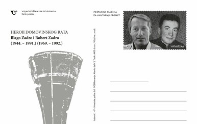 Heroji Domovinskog rata na dopisnicama Hrvatske pošte