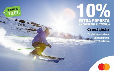 Mastercard donosi dodatnih 10% popusta na zimska putovanja!