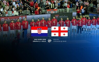UŽIVO Hrvatska - Gruzija: Za nas počinje Europsko rukometno prvenstvo