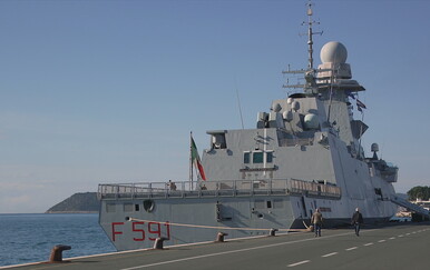 Talijanski brod uplovio je u splitsku luku