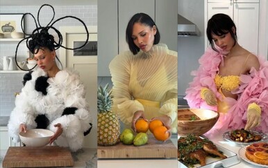 Komadi s modne piste u kuhinji: 10 najekstravagantnijih outfita Nare Smith