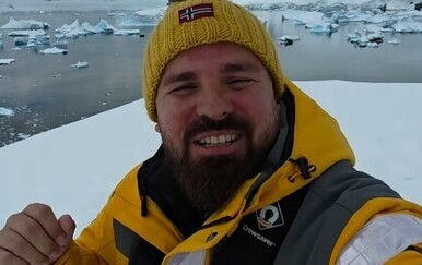 Kristijan Iličić na Antarktici objavio predivnu vijest
