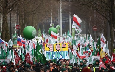 Nastavlja se prosvjed poljoprivrednika zbog dogovora o trgovini