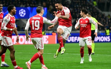 Arsenal pobijedio Inter 3:1 u sedmom kolu Lige prvaka