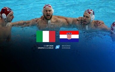 UŽIVO ITALIJA - HRVATSKA: Barakude love polufinale Europskog prvenstva