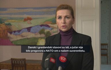 Frederiksen o Grenlandu: "Nastavljamo dijalog s Amerikom"