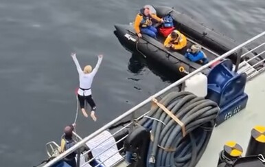 Kolinda iz drugog kuta: Nova snimka otkriva detalje skoka u ledeno more na Antarktici
