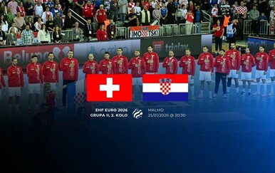 EHF Euro: Prijenos utakmice uživo Švicarska - Hrvatska