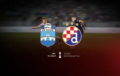 UŽIVO OSIJEK - DINAMO: Okršaj prve i posljednje momčadi HNL-a