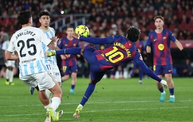 VIDEO Barcelona na pogon Olma i Yamal potopila Oviedo i vratila se na vrh La Lige: