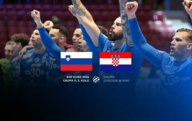 UŽIVO Slovenija - Hrvatska na Europskom rukometnom prvenstvu
