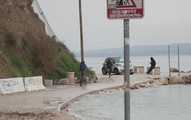 U Splitu se srušila stijena teška gotovo pet tona