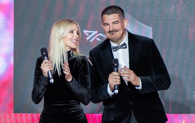Marko Pecotić i Silvija Dvornik snimljen skupa na modnoj reviji