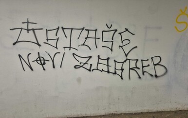 Grafit koji poziva na ubojstvo Milorada Pupovca