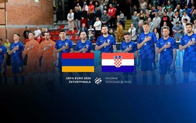 ARMENIJA - HRVATSKA: Hrvatska lovi polufinale Eura u futsalu protiv najvećeg iznenađenja turnira