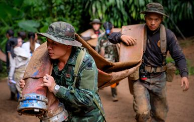 Spašavanje dječaka na Tajlandu (Foto: Getty Images)
