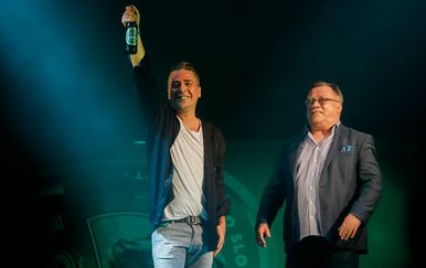 Željko Joksimović i Halid Bešlić (Foto: Laško)