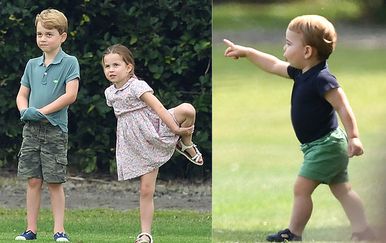 Princ George, princeza Charlotte i princ Louis su vrlo razigrana djeca