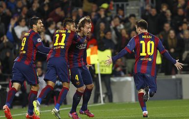Luis Suarez, Neymar, Ivan Rakitić i Lionel Messi (Foto: AFP)