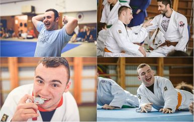 Matej Malešević mladić je na kojeg se mnogi mogu ugledati (Foto: Judo klub osoba s invaliditetom Fuji)
