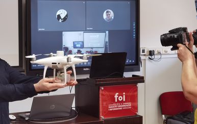 Predstavljanje Drone Pilot Academyja na FOI-ju - 2