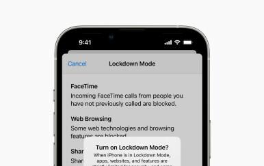 Lockdown Mode na iPhoneu