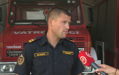 Matej Rudić, vatrogasni zapovjednik Zadarske županije